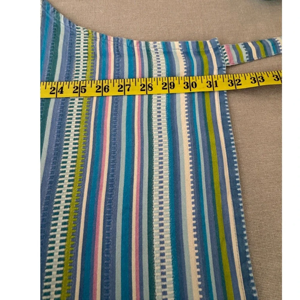 annie‎ selke Pine Cone Hill Dash & Albert Cotton Striped Apron